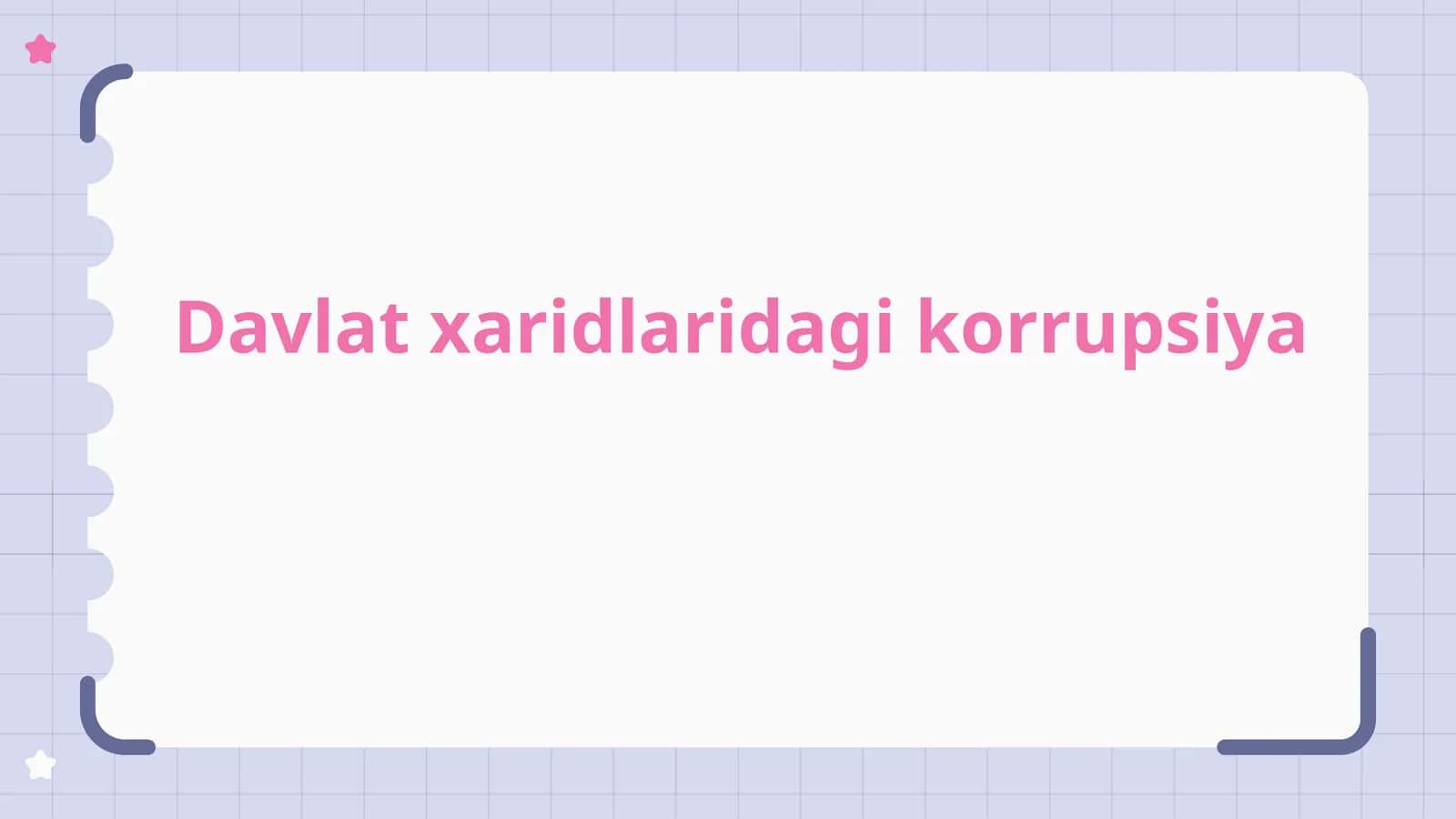 Davlatxaridlaridagikorrupsiya 1