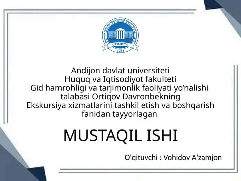 Marg‘ilon shahrining tarixiy-madaniy merosi bo‘ylab ekskursiya 1