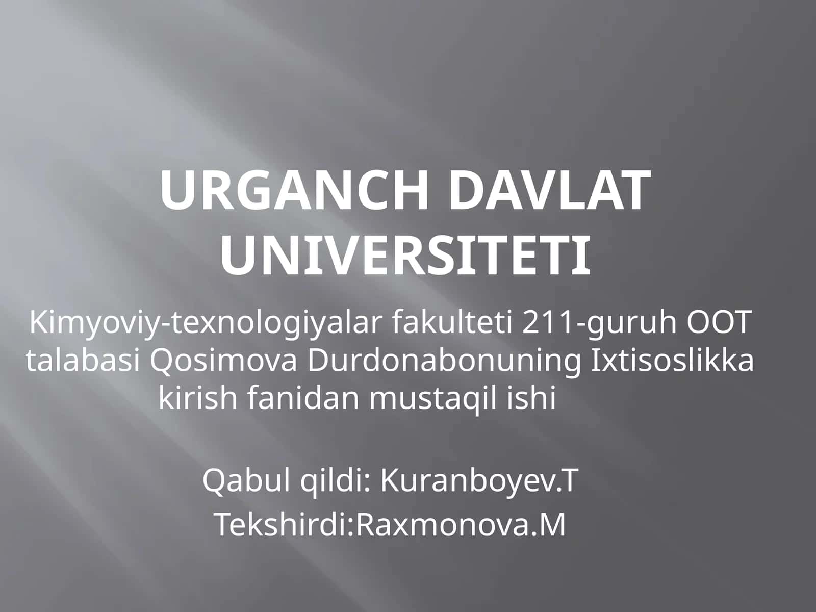 Don maxsulotlarini qayta ishlash sanoat korxonalari 1
