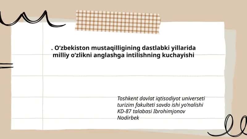 Toshkent davlat iqtisodiyot universeti turizim fakulteti 1