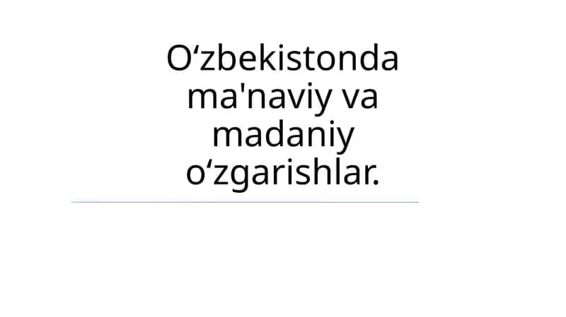 Ko'chuvchi Qumlar: Zamonaviy O'zbekistondagi Diniy Amaliyotlar 1