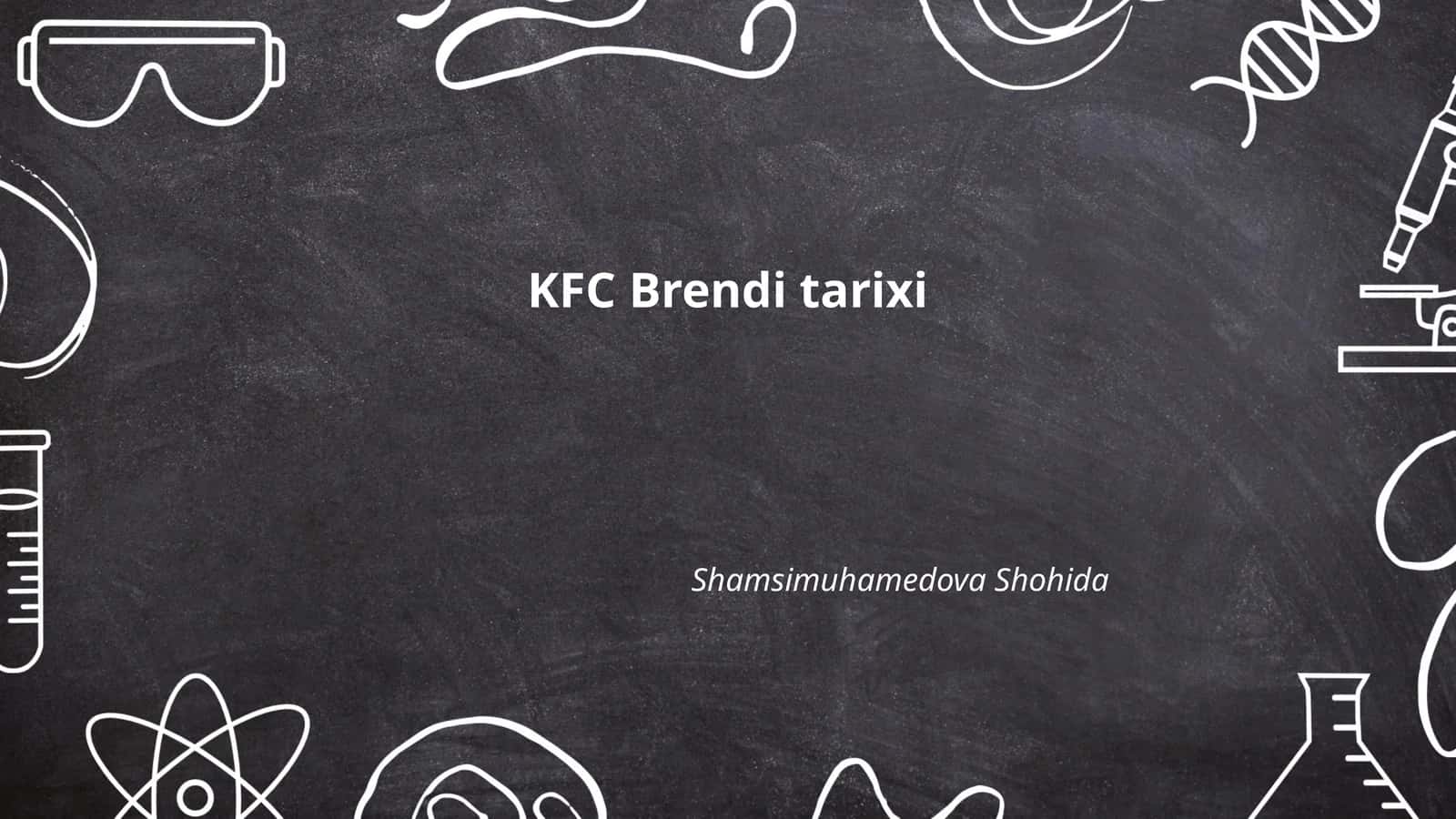 KFC Brendi tarixi 1