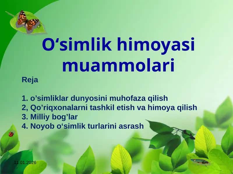 Oʻsimlikhimoyasimuammolari 1