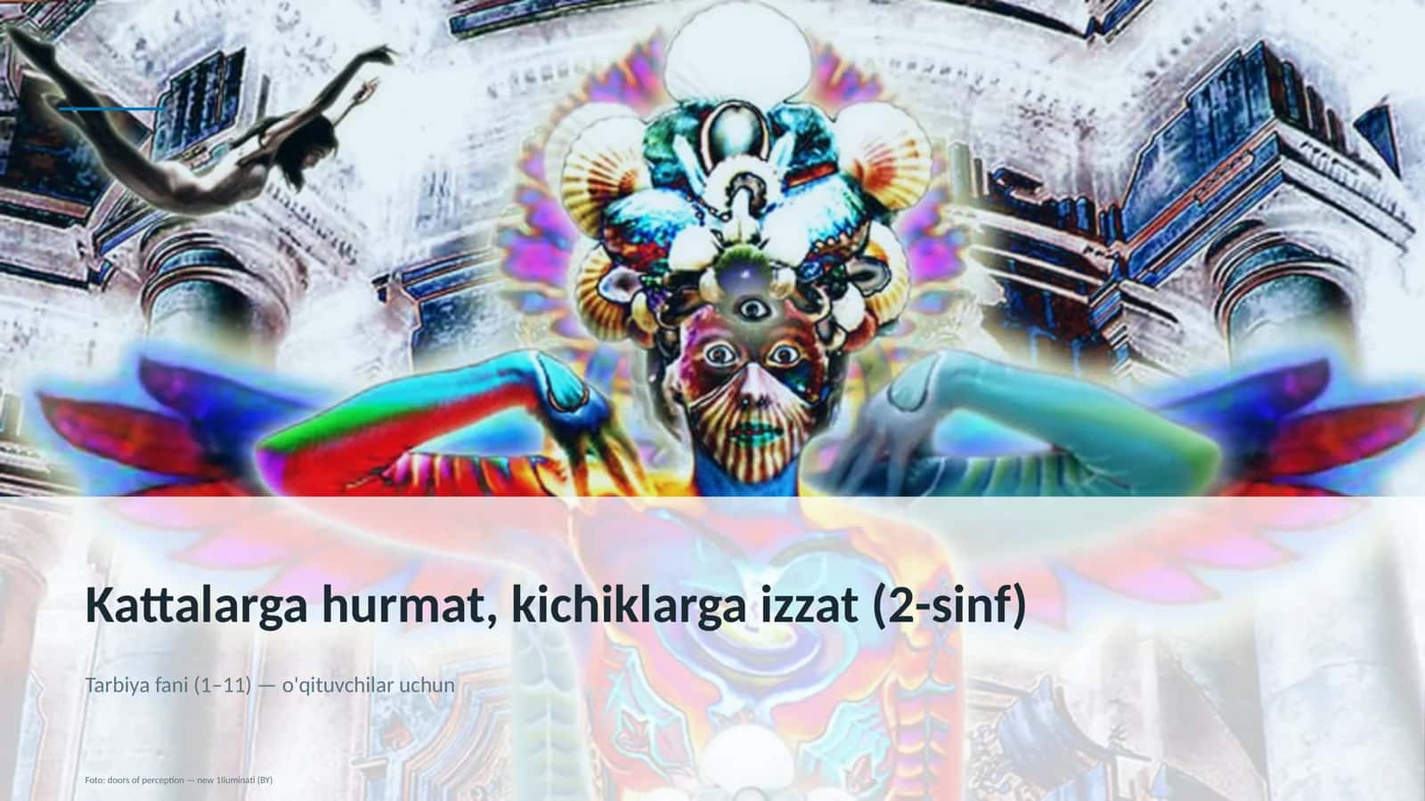 Kattalarga hurmat, kichiklarga izzat (2-sinf) 1