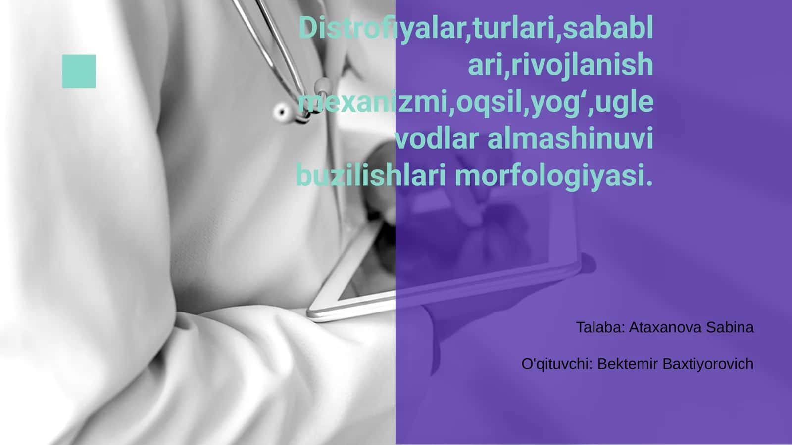 Distrofiyalar 1