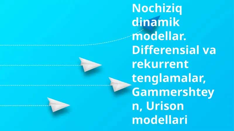 Hammerstayn va Uryson Modellar 1