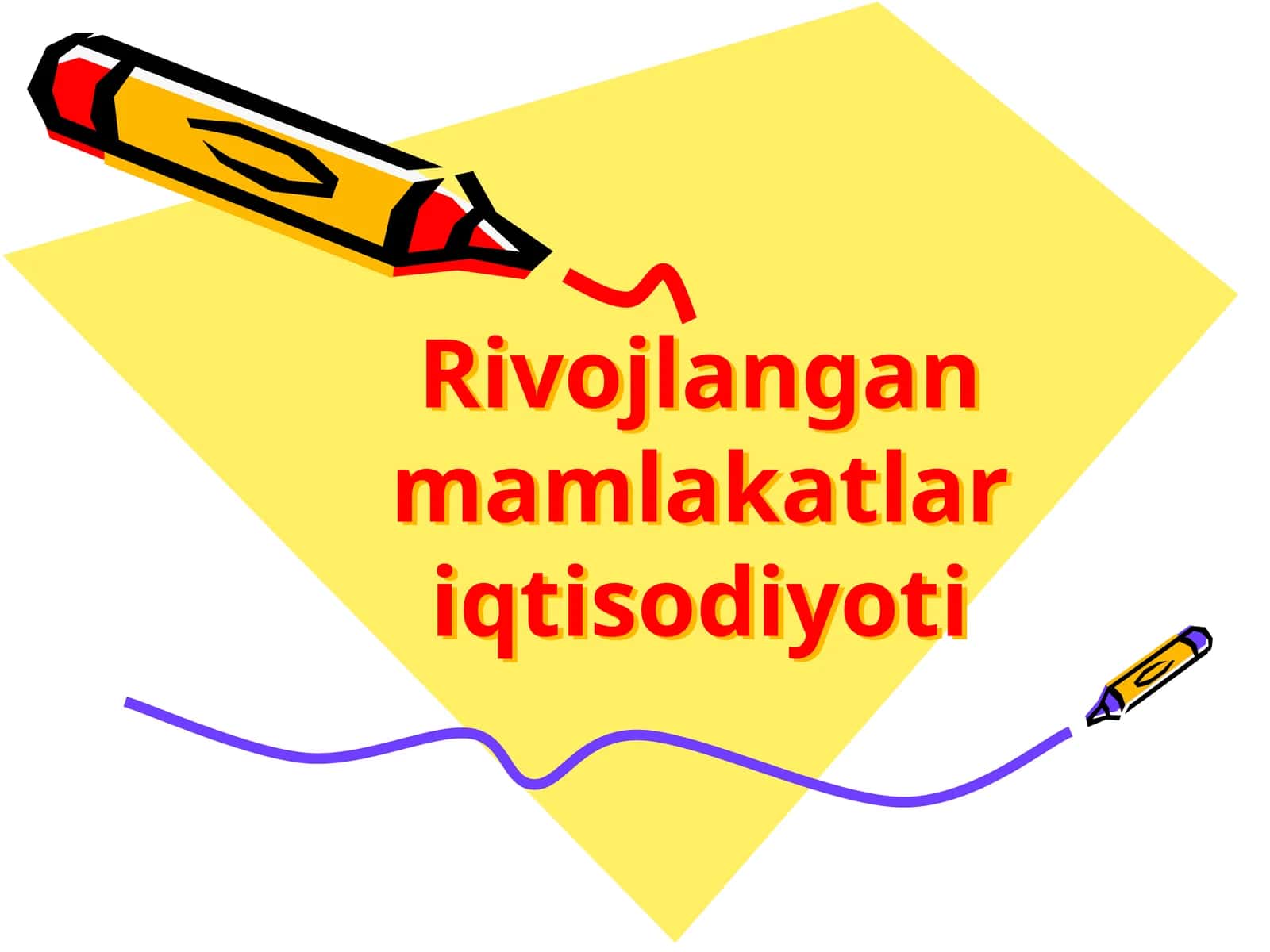 Rivojlangan mamlakatlar iqtisodiyoti 1