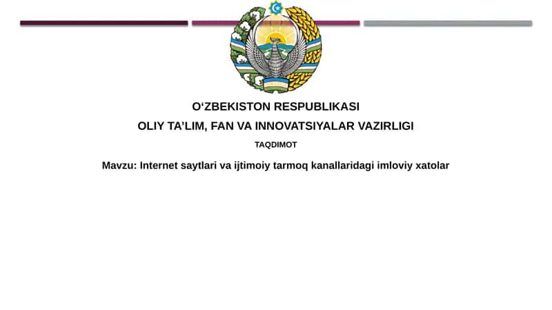 Internetsaytlarivaijtimoiytarmoqkanallaridagiimloviyxatolar 1