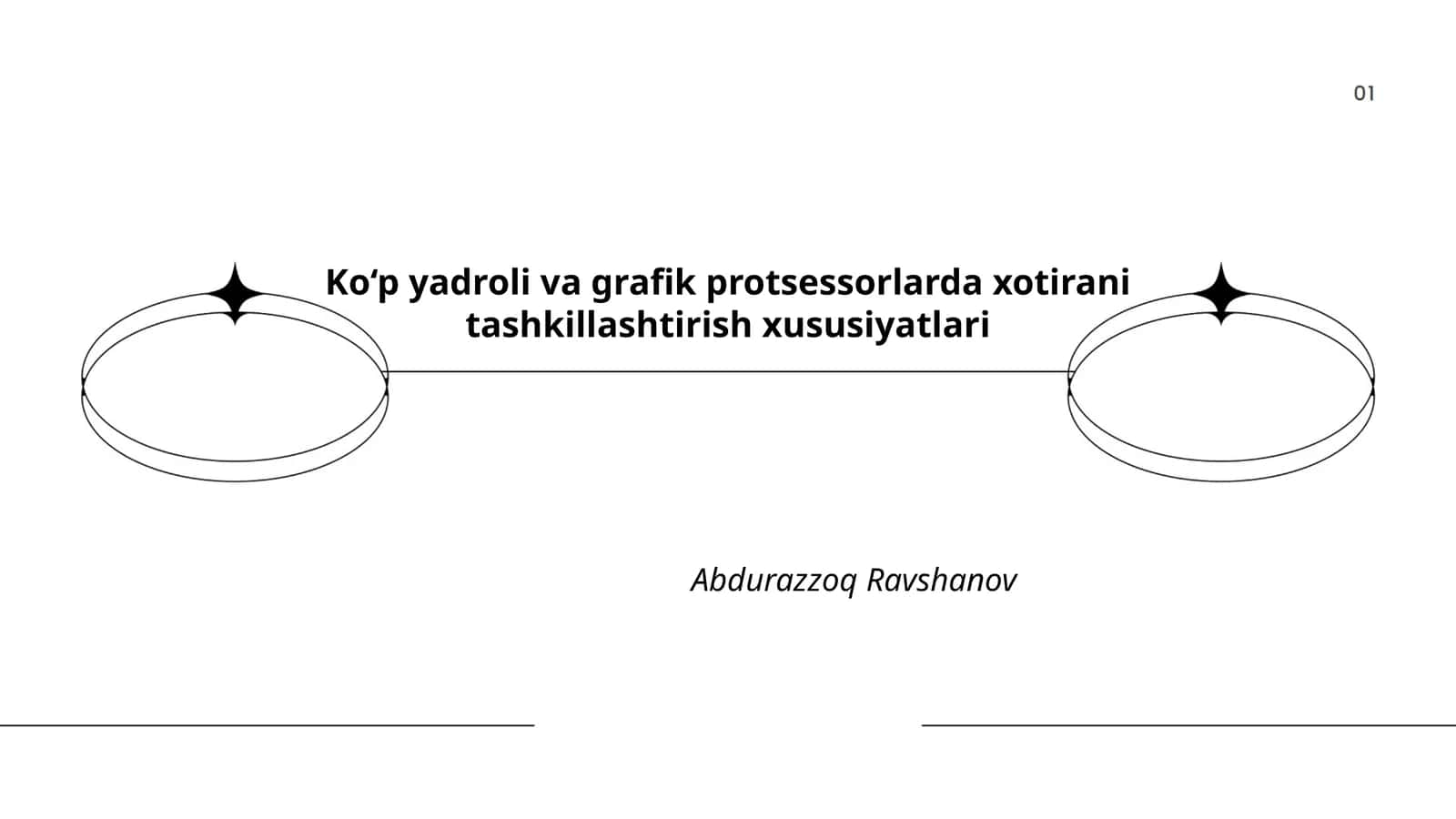 Ko‘p yadroli va grafik protsessorlarda xotirani tashkillashtirish xususiyatlari 1