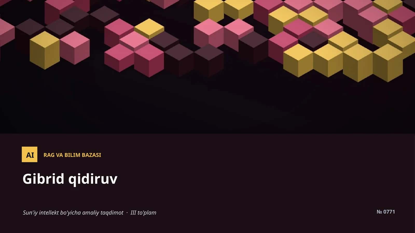 Gibrid qidiruv 1