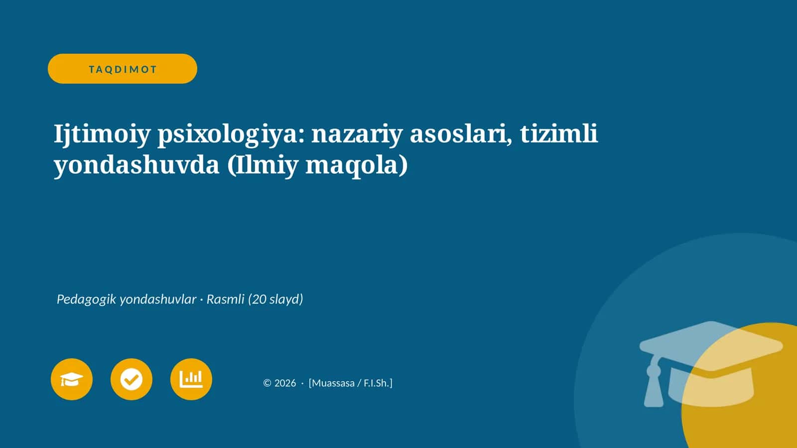 Ijtimoiy psixologiya: nazariy asoslari, tizimli yondashuvda (Ilmiy maqola) 1