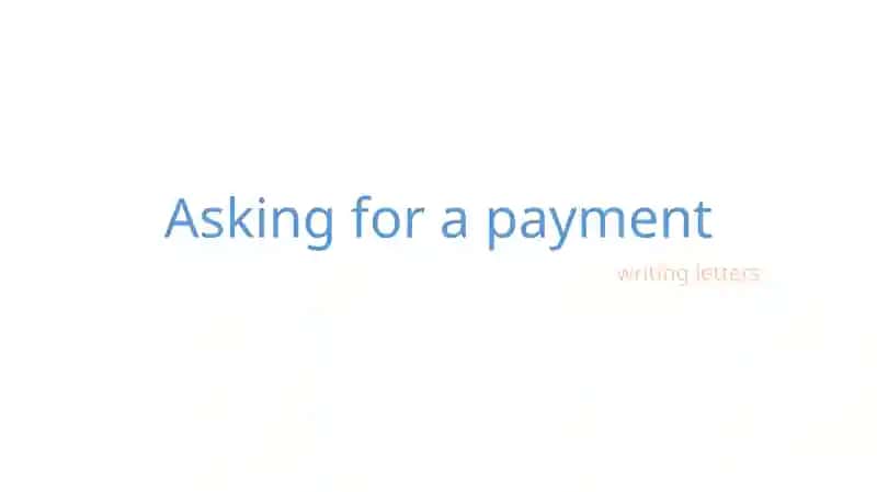 Tips for writing an invoice via email