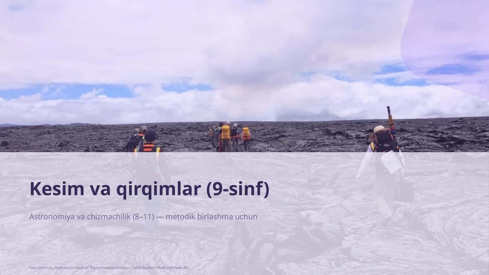 Kesim va qirqimlar (9-sinf) 1