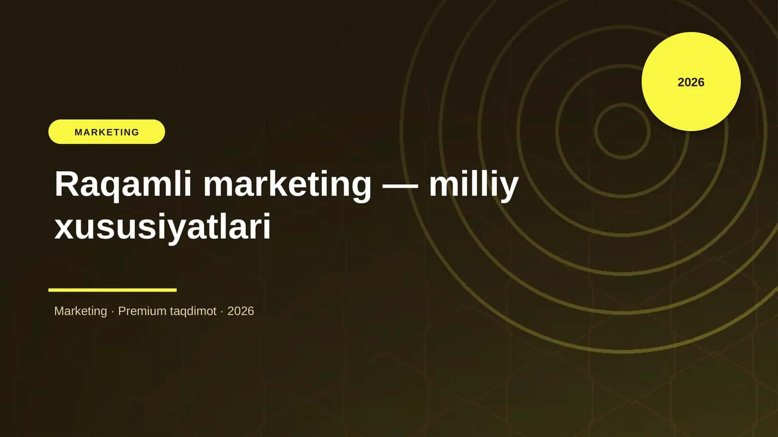 Raqamli marketing — milliy xususiyatlari 1