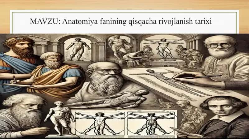 Anatomiya fanining rivojlanish tarixi 1