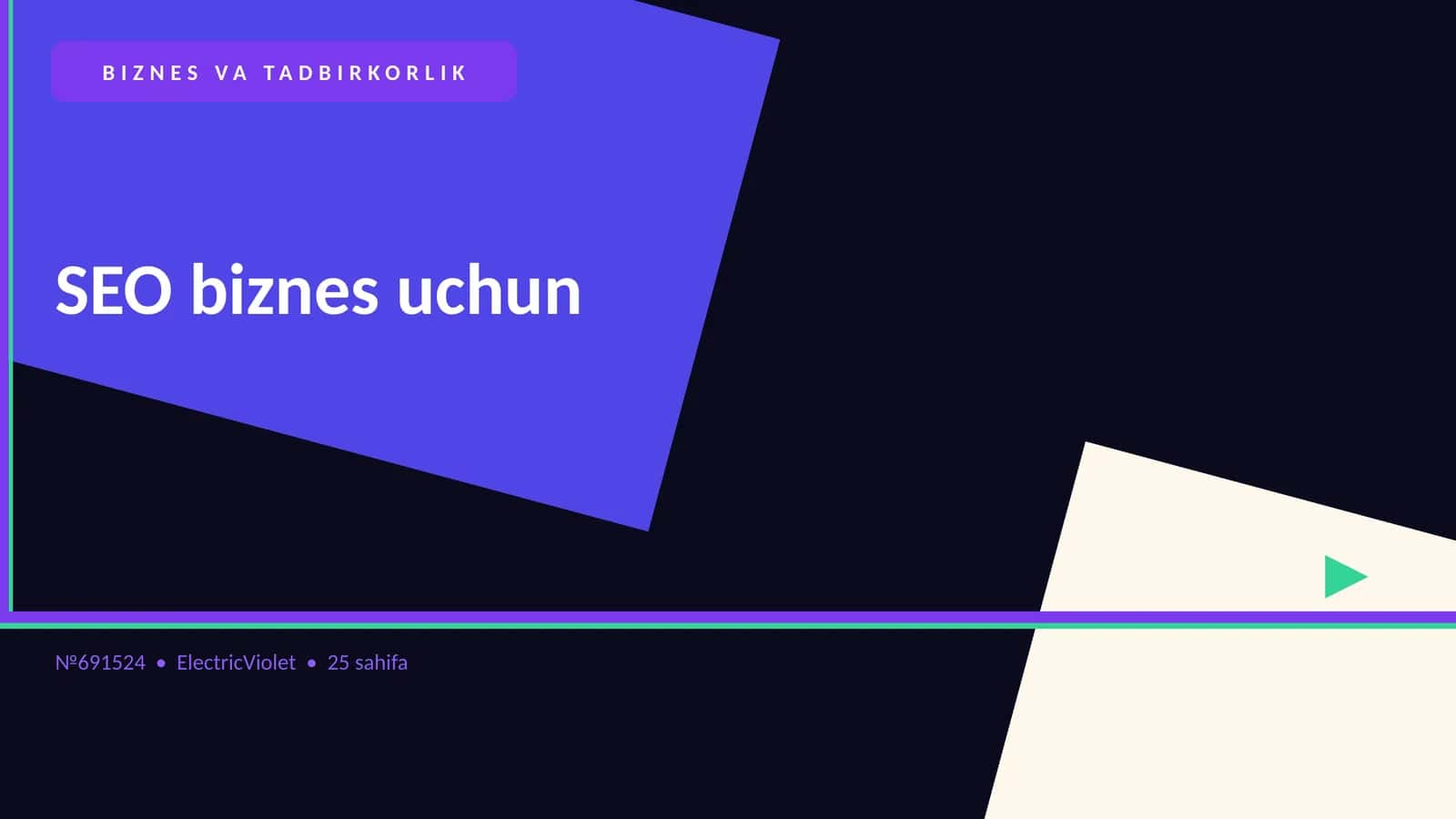 SEO biznes uchun 1