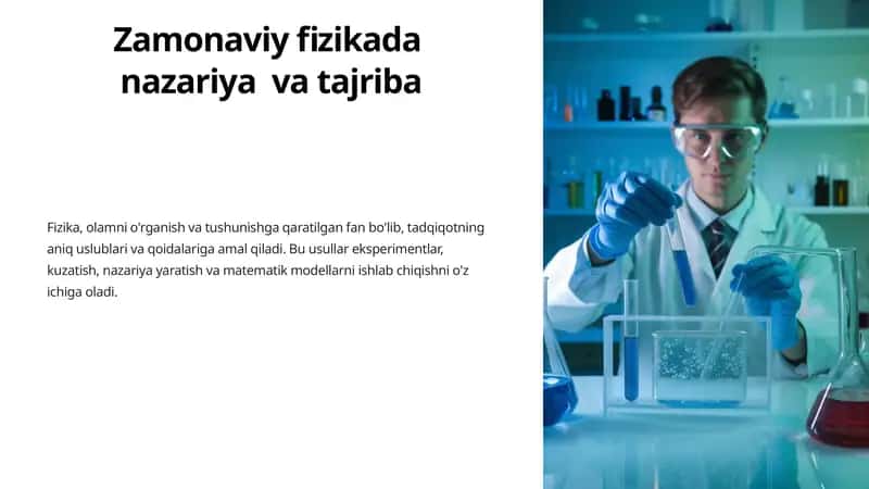 Zamonaviy fizikada 1