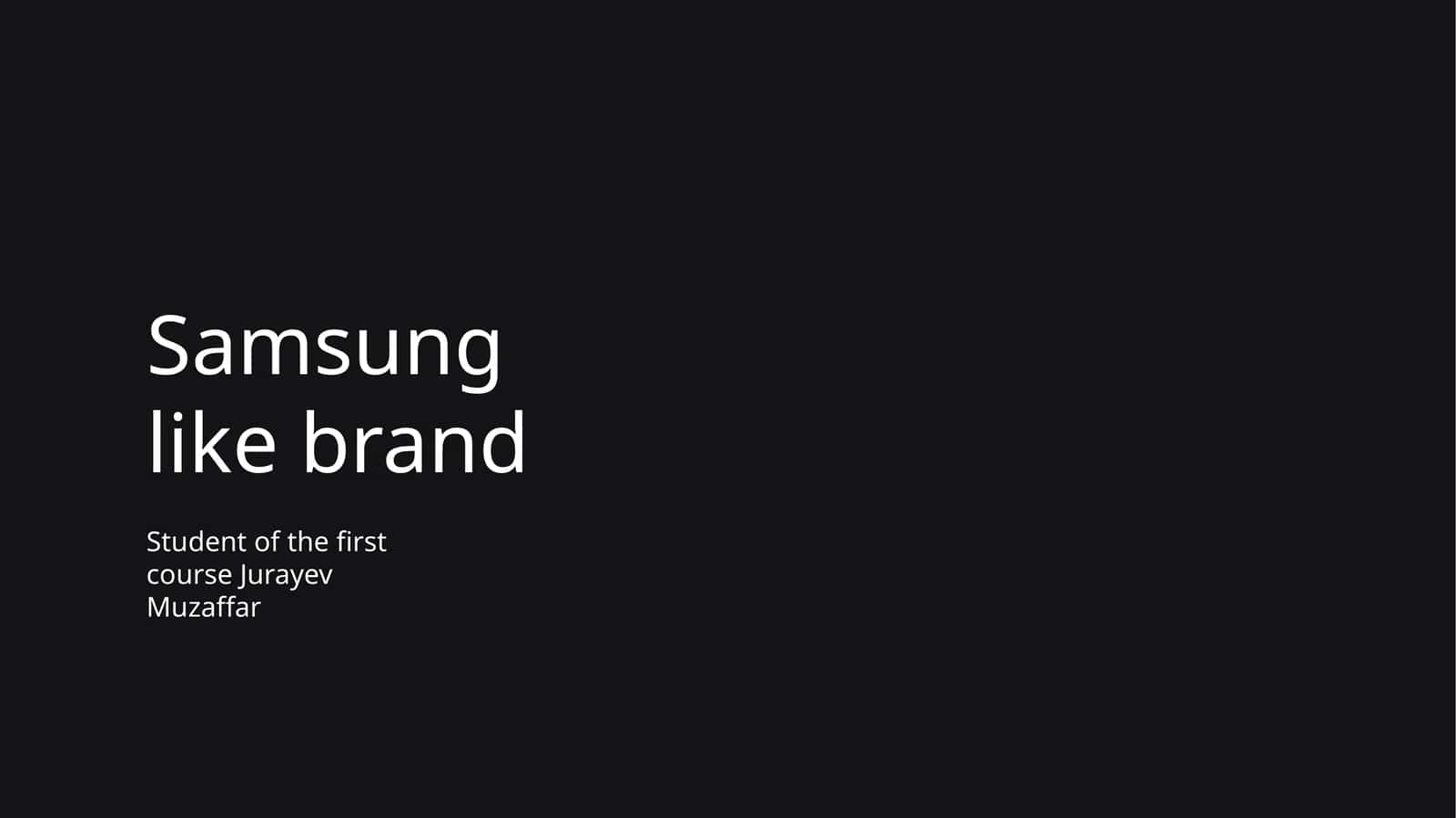 Samsung 1