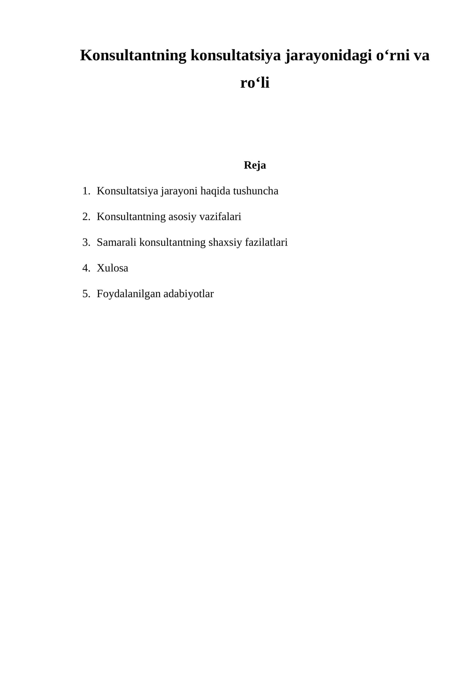 Konsultatsiya jarayoni haqida tushuncha 1
