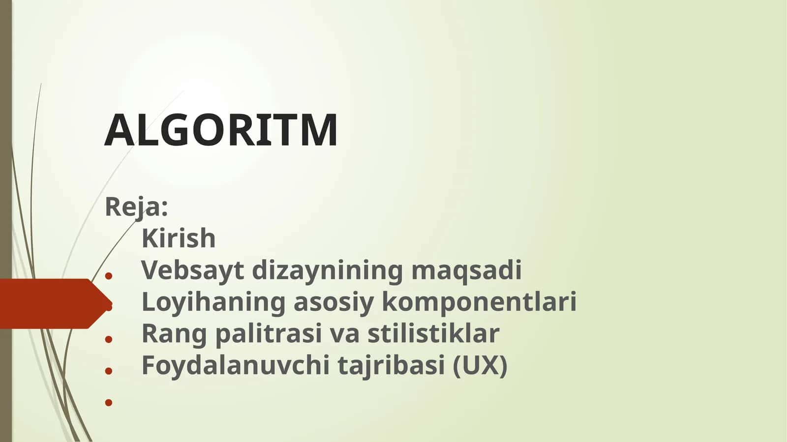 ALGORITM 1