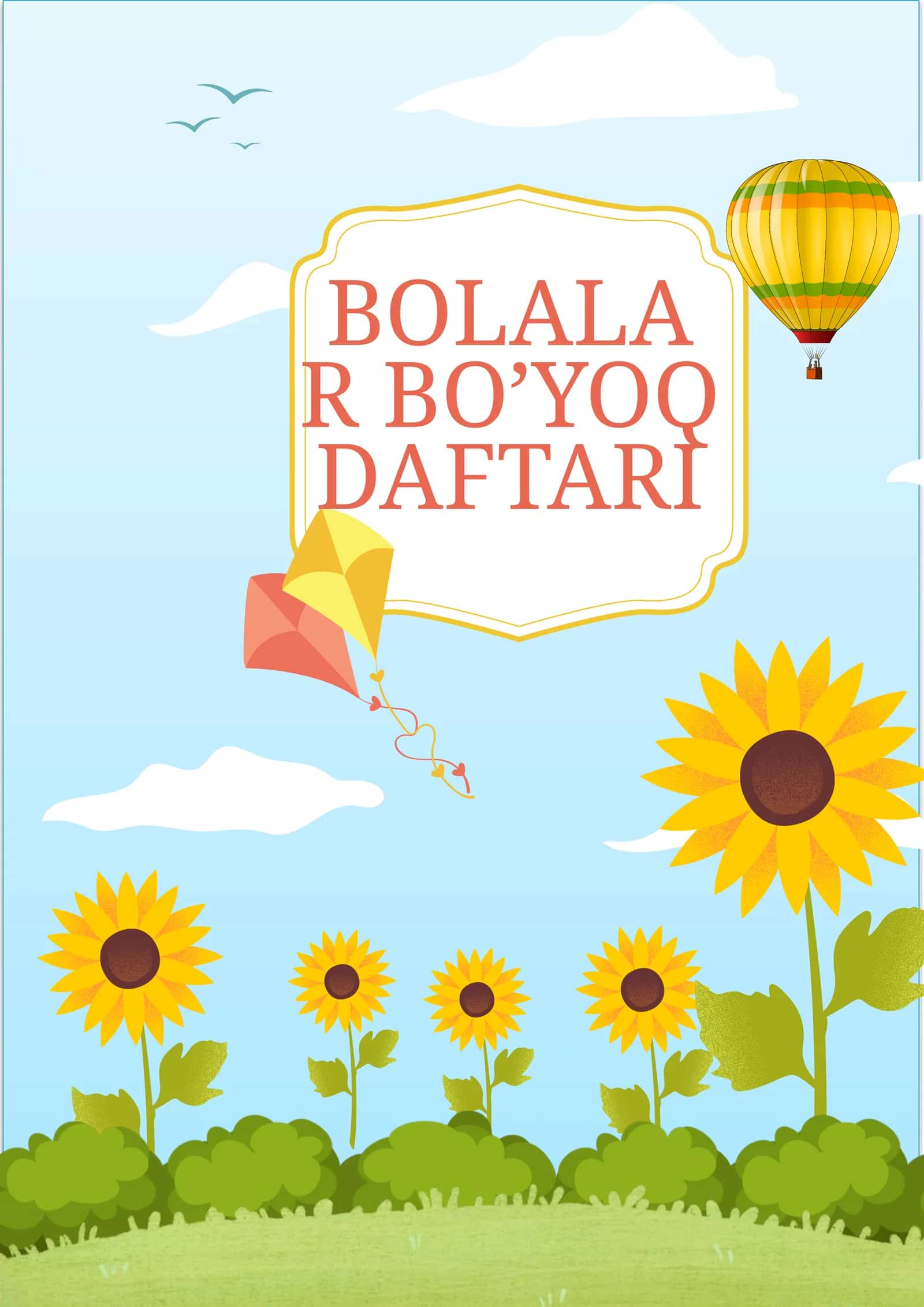 BOLALAR UCHUN INTERAKTIV BO’YOQ DAFTARI 1