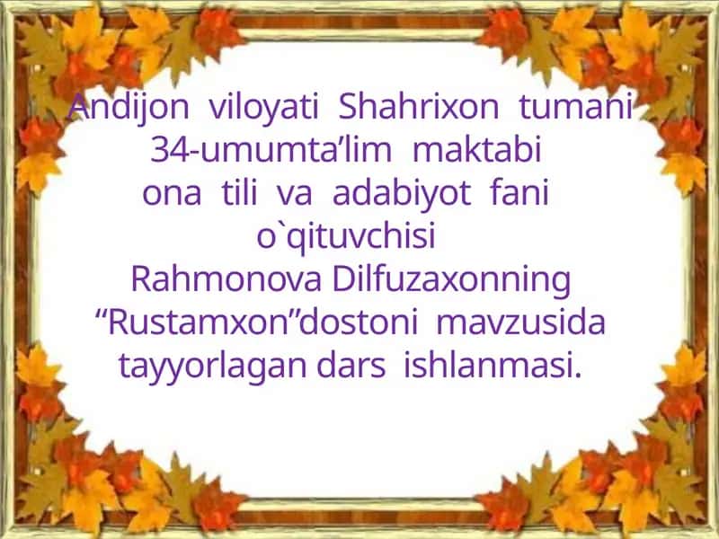 Rustamxon 1