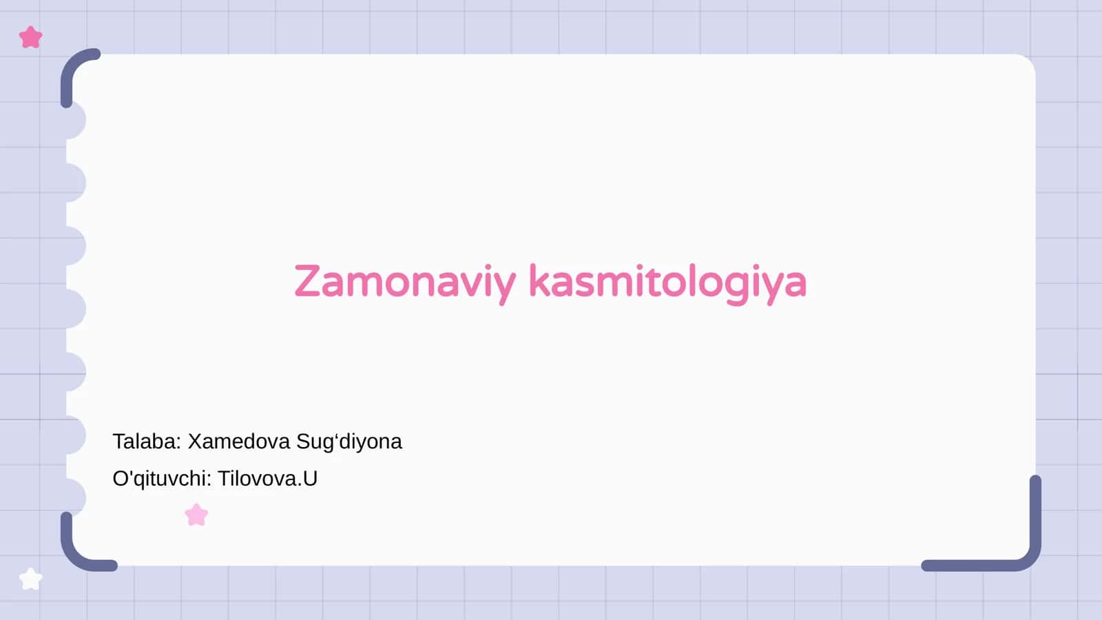 Zamonaviy kasmitologiya 1