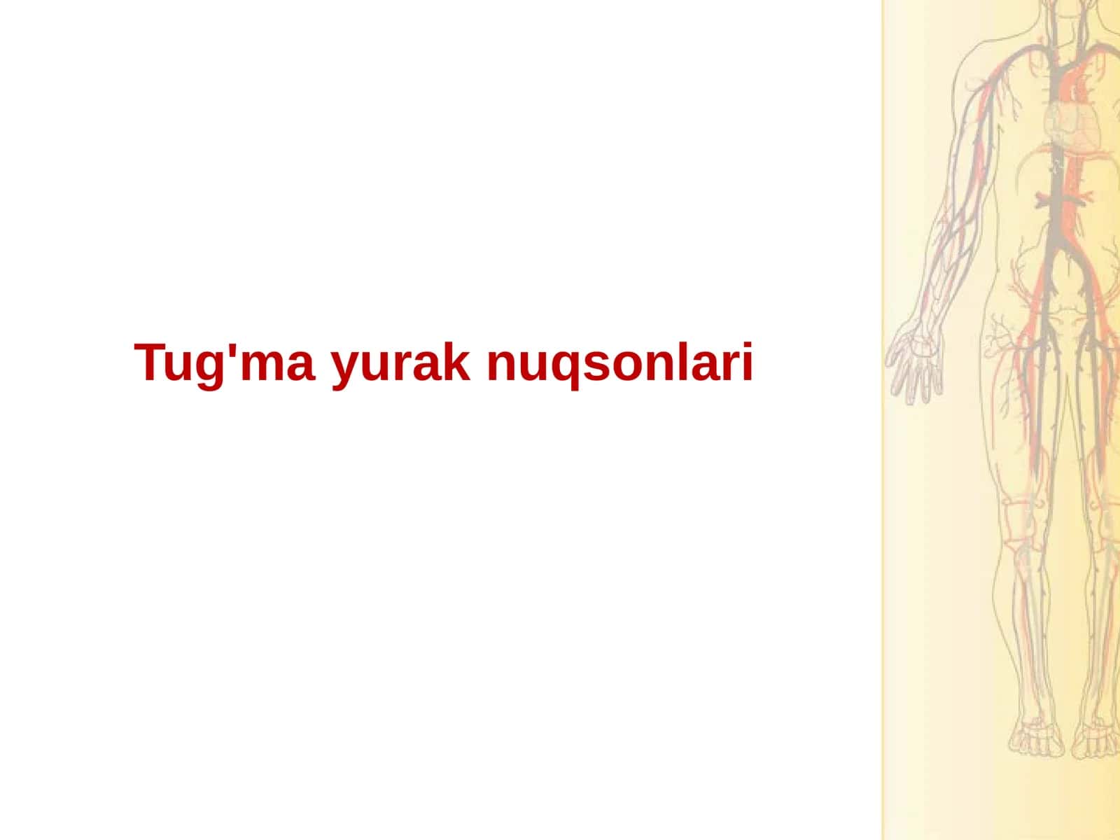 Tug'ma yurak nuqsonlar 1