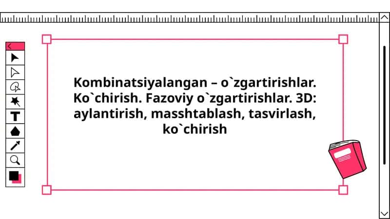 Tekislikdagi almashtirishlar 1