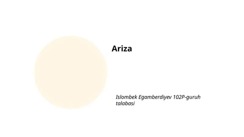 Ariza 1
