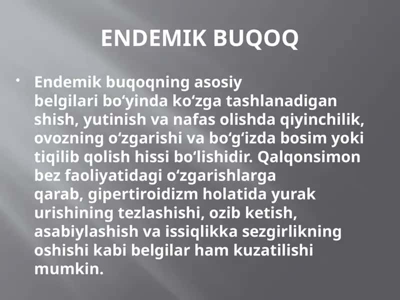 Endemik kasaliklar 1