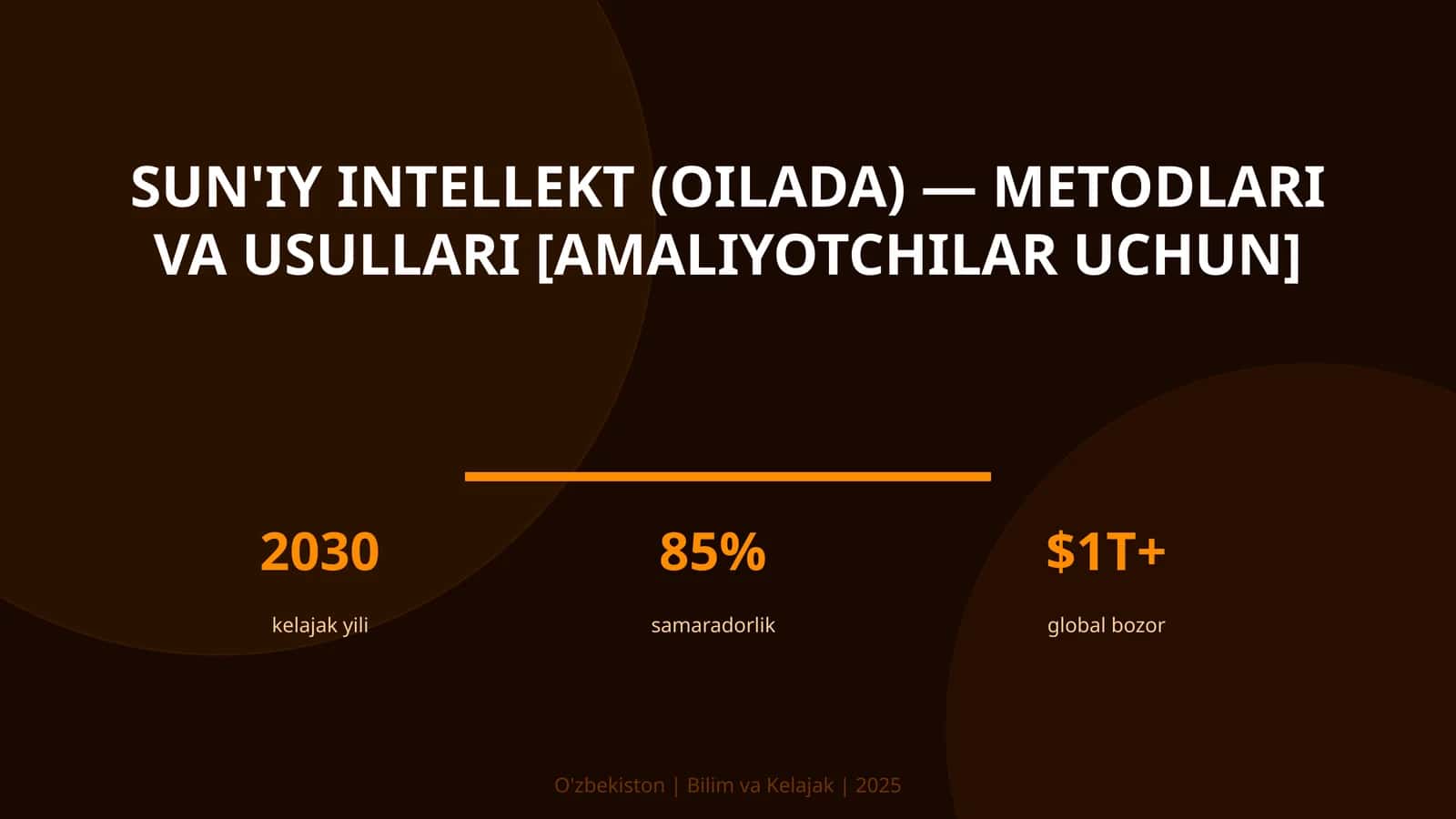 Sun'iy Intellekt (Oilada) - Metodlari va Usullari [Amaliyotchilar Uchun] 1