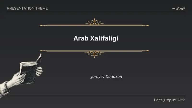 Arab Xalifaligi 1