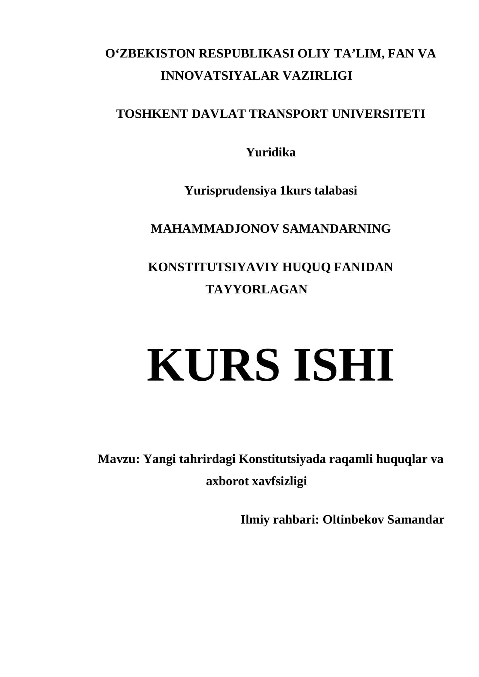 Konstitutsiyadagi raqamli huquqlar va axborot xavfsizligi 1
