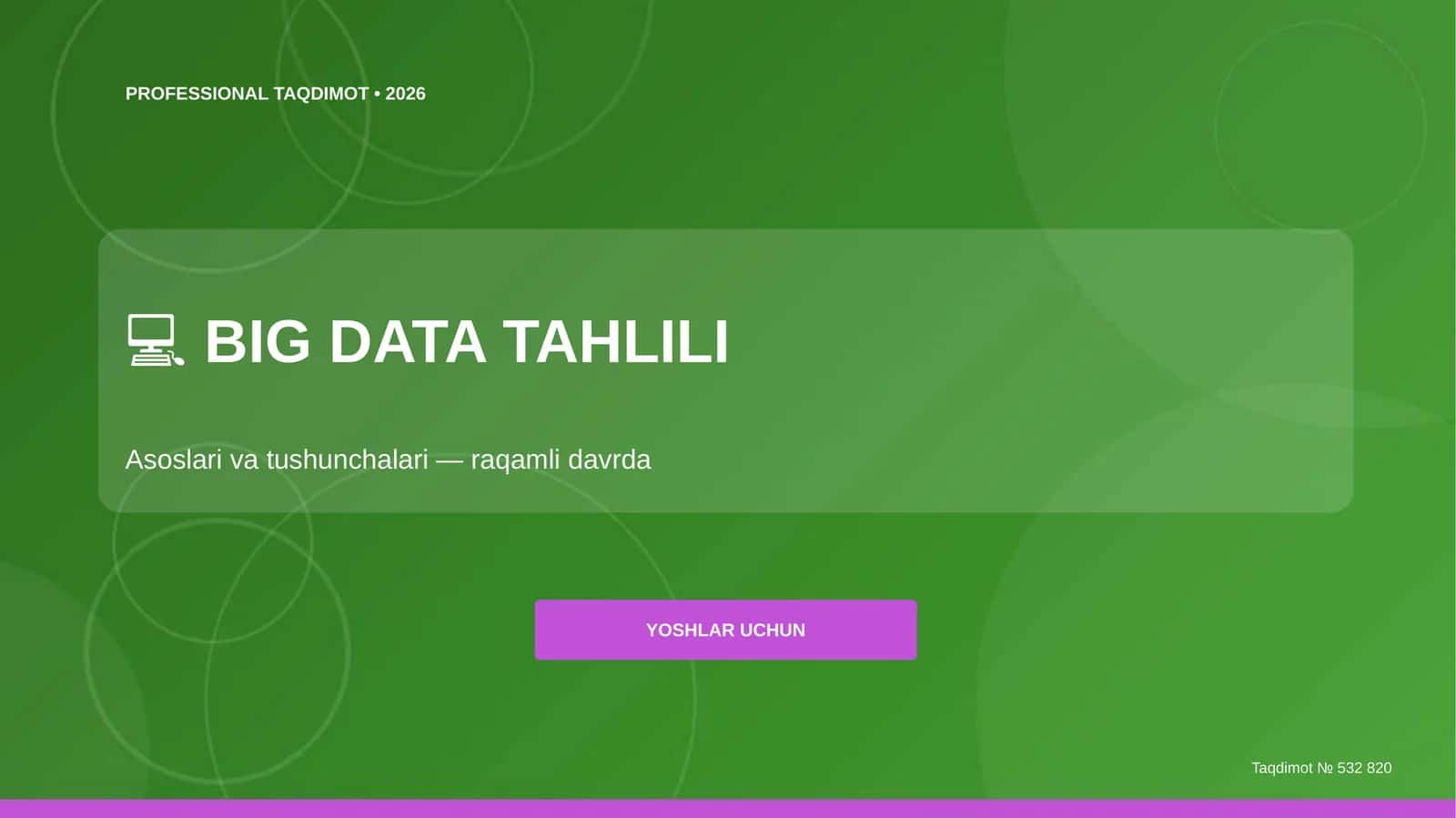 BIG DATA TAHLILI 1