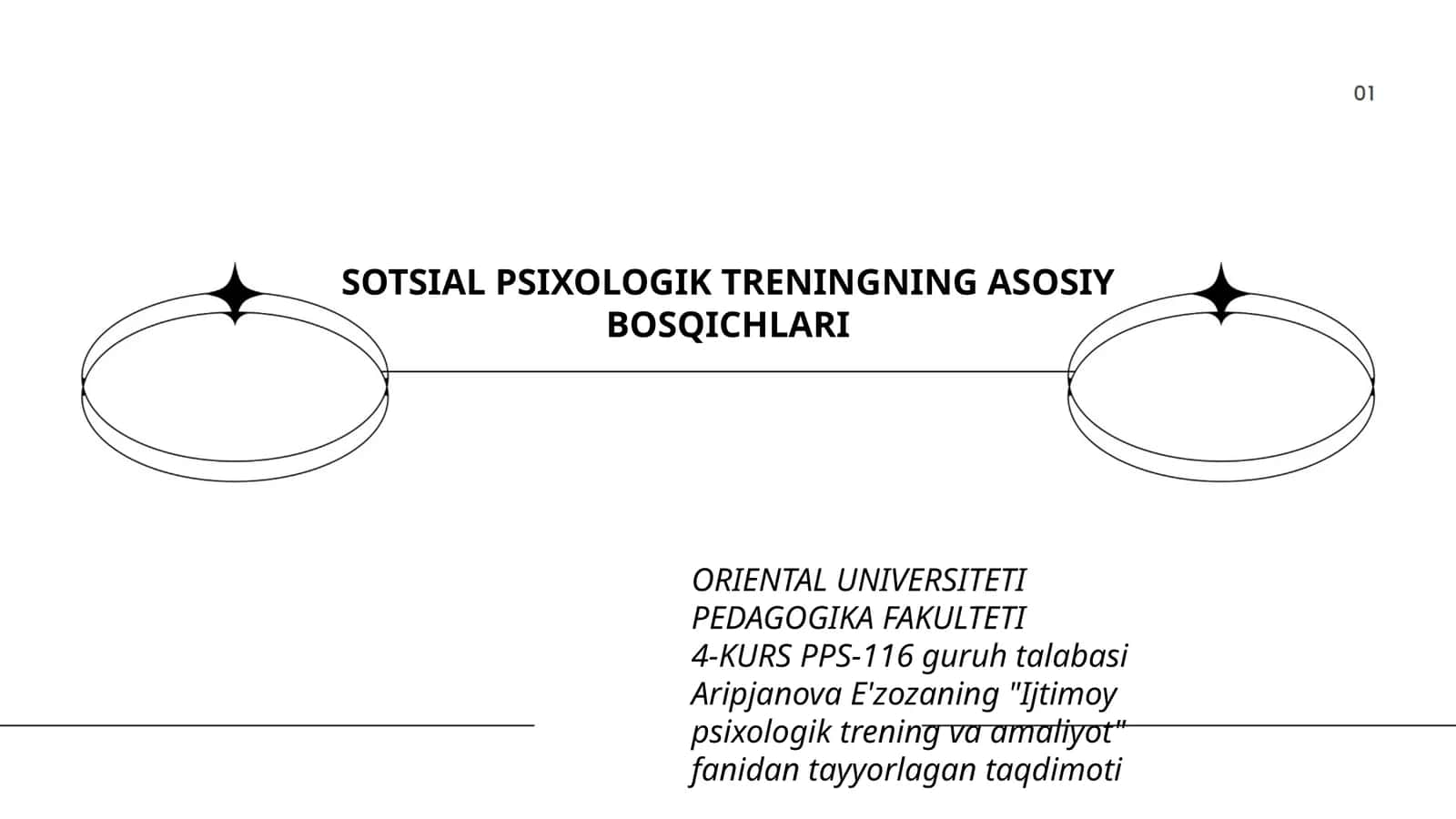 SOTSIAL PSIXOLOGIK TRENINGNING ASOSIY BOSQICHLARI 1