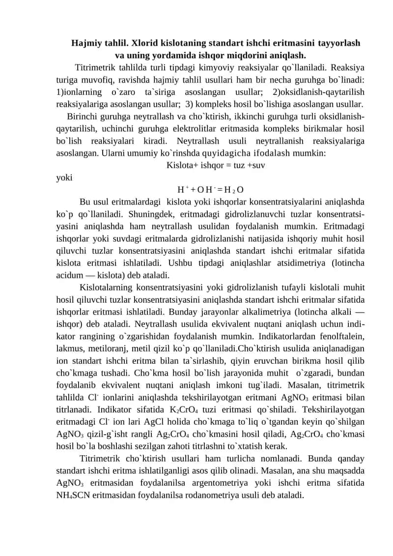 Hajmiy tahlil 1