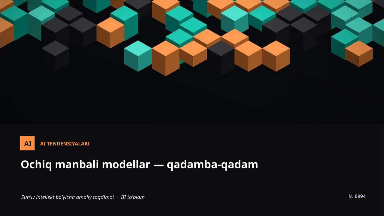 AI TENDENSIYALARI 1