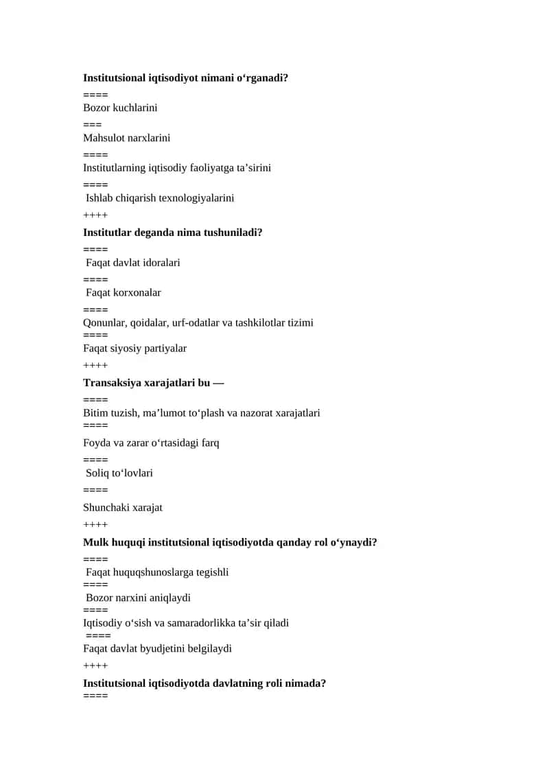 “Eski” institutsional maktab vakili kim? 1