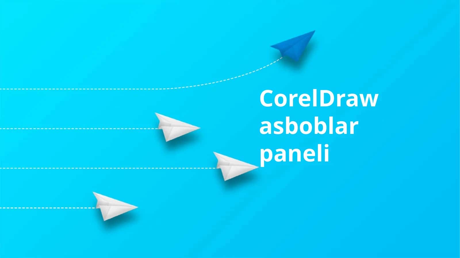 CorelDraw asboblar paneli 1