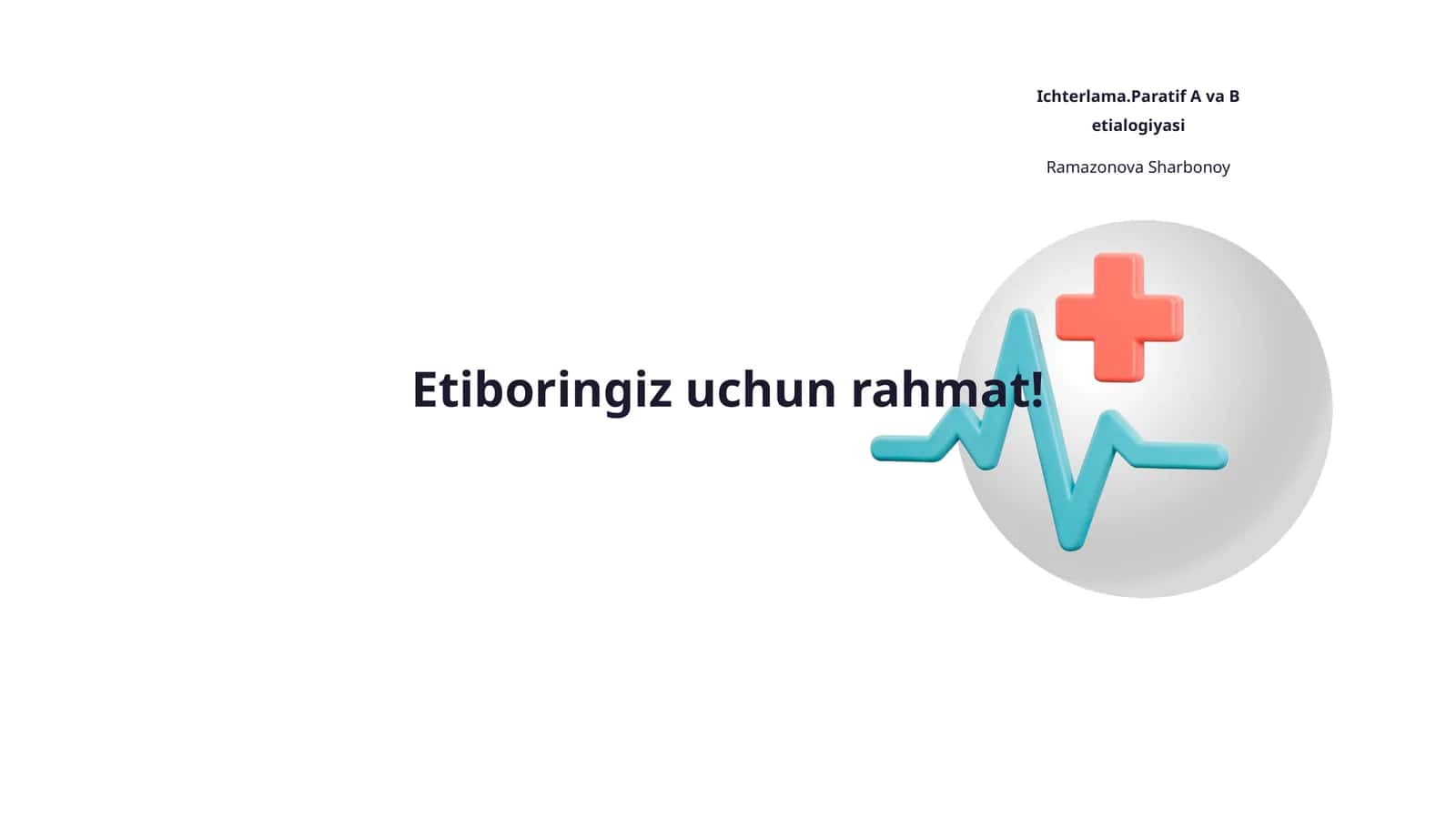 Ichterlama.Paratif A va B etialogiyasi 1