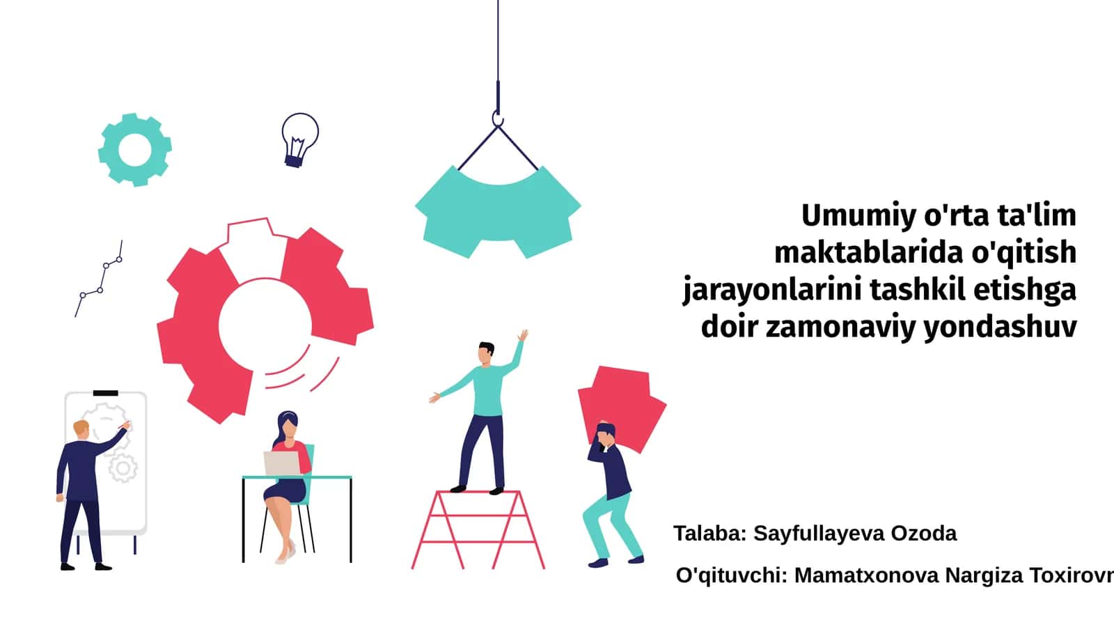 O'qitish jarayonlarini tashkil etishga doir zamonaviy yondashuv 1