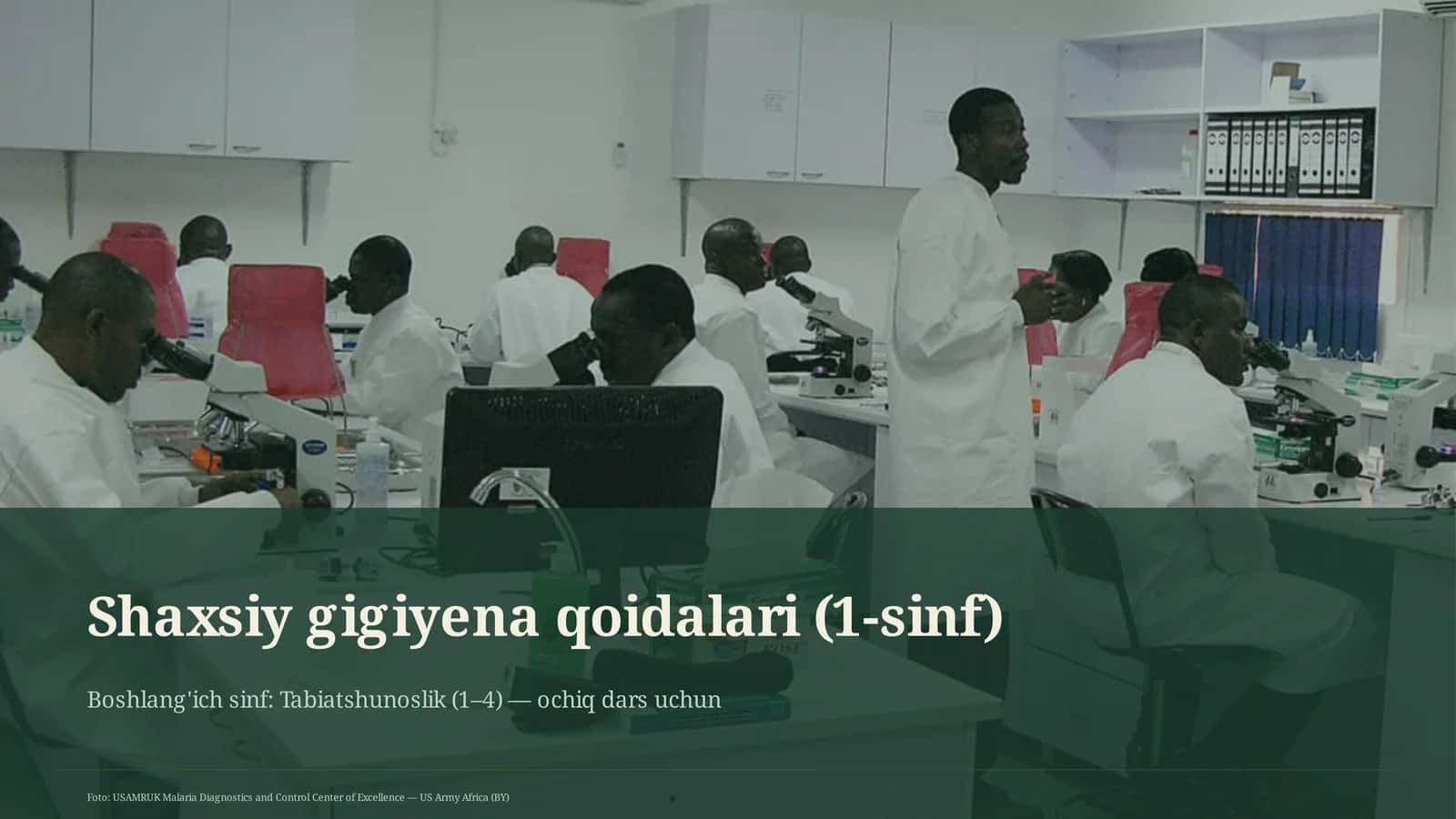 Shaxsiy gigiyena qoidalari (1-sinf) 1