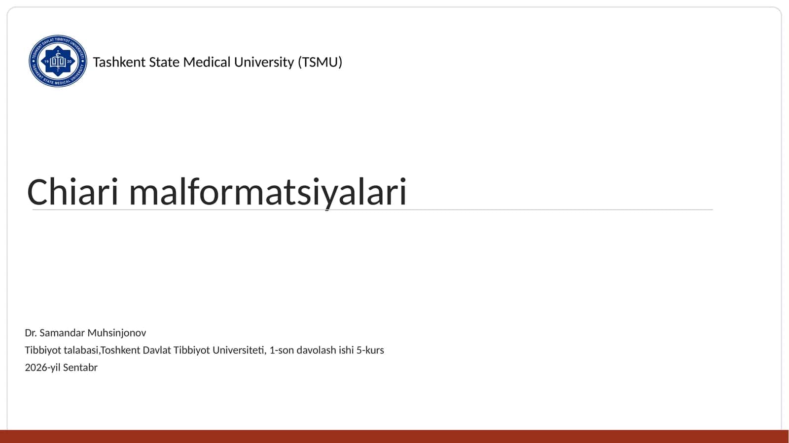 Chiari Malformatsiyalari// kiari anomaliyalri// kiari malformatsiyasi 1