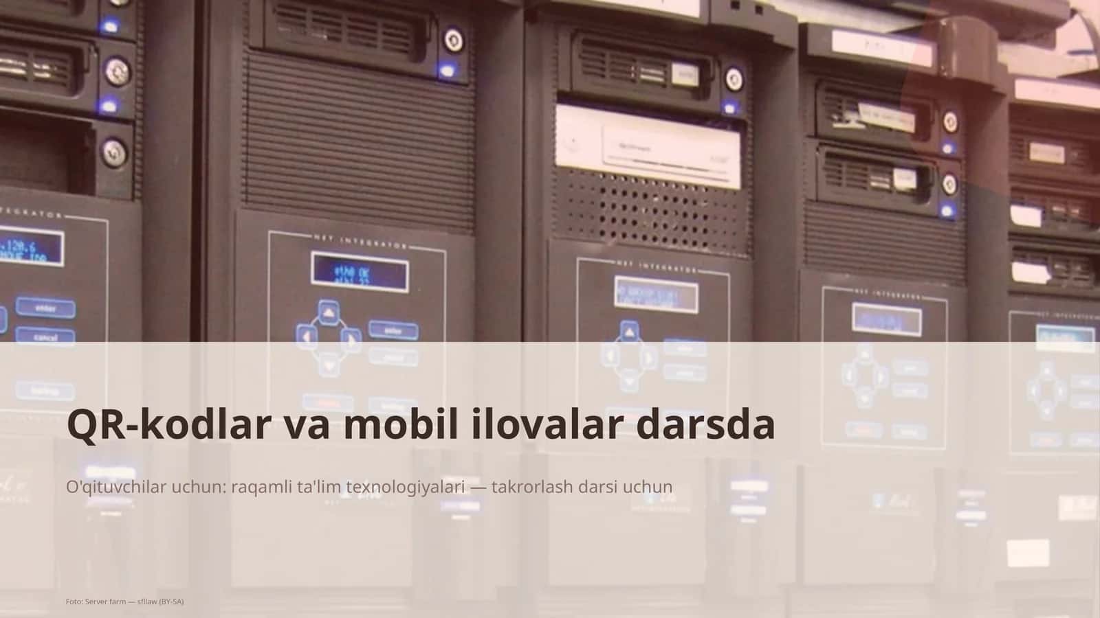QR-kodlar va mobil ilovalar darsda 1