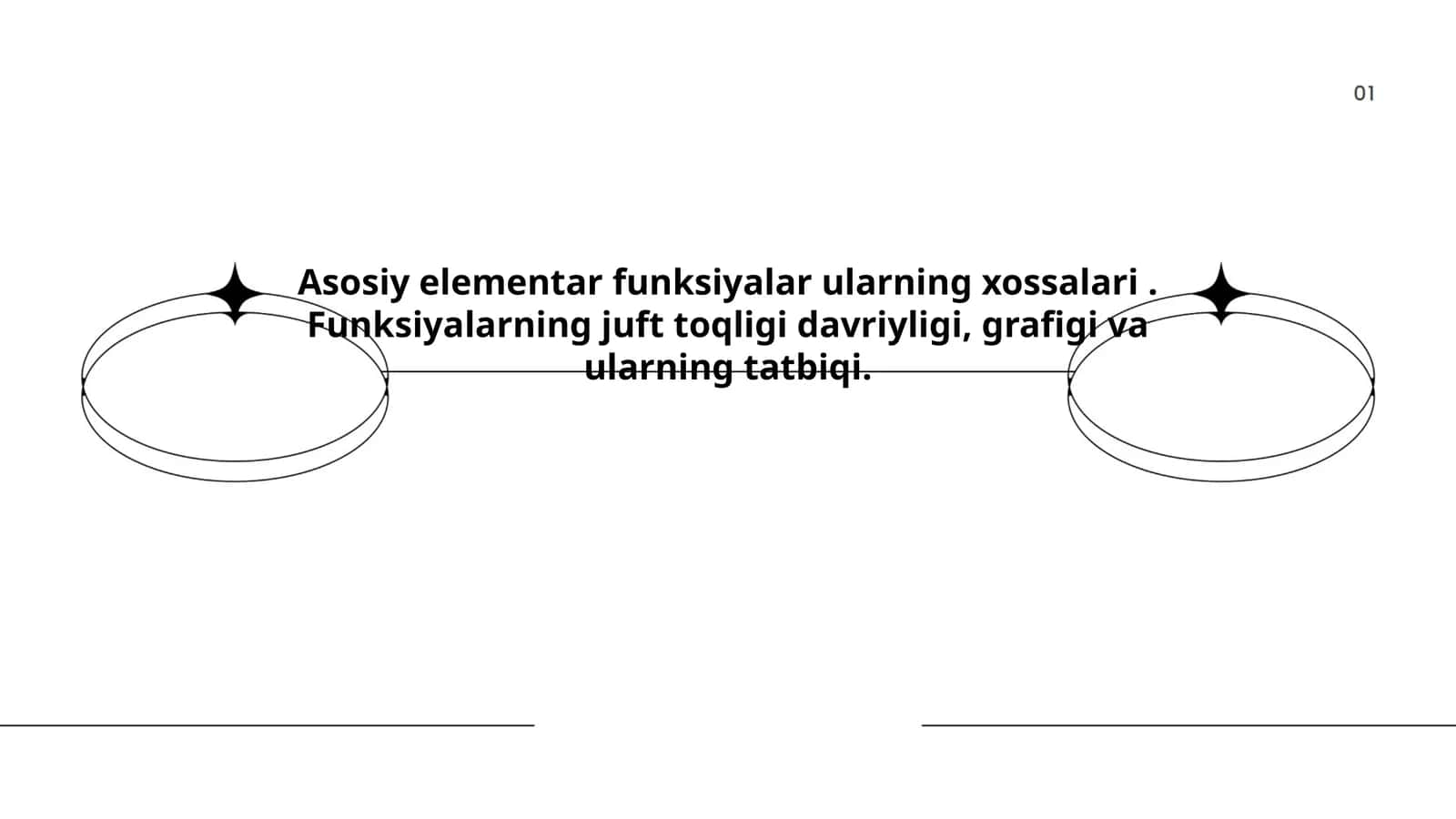 Asosiy elementar funksiyalar 1