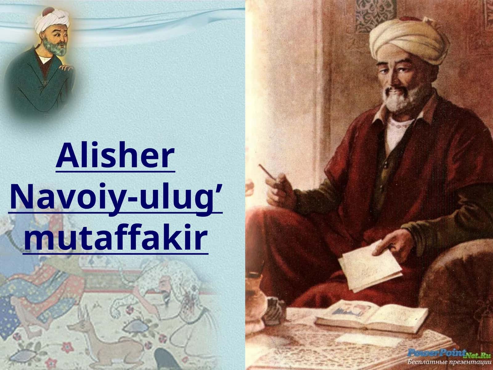 Alisher Navoiy-ulug’ mutaffakir 1