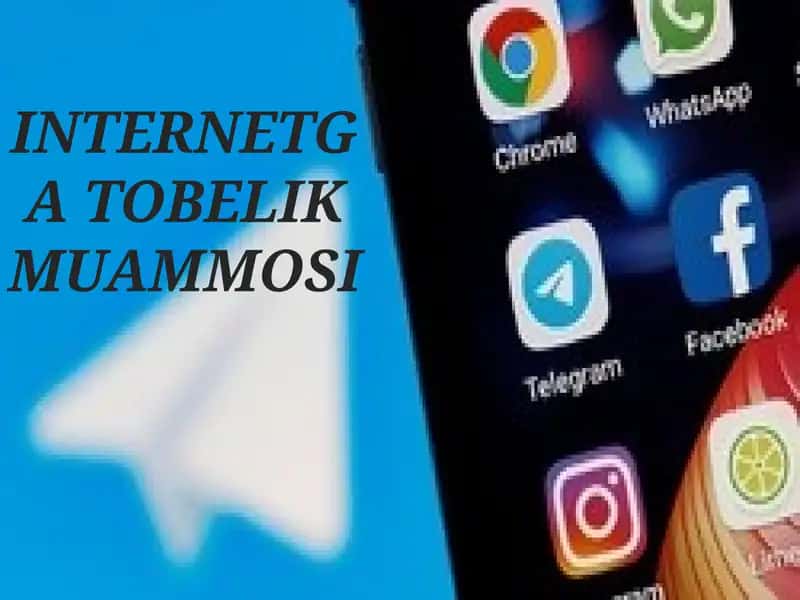INTERNETGA TOBELIK MUAMMOSI 1