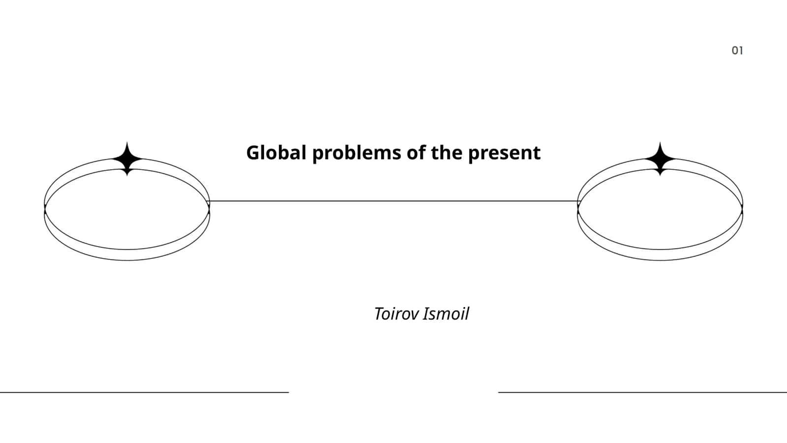 Global problems of the present 1