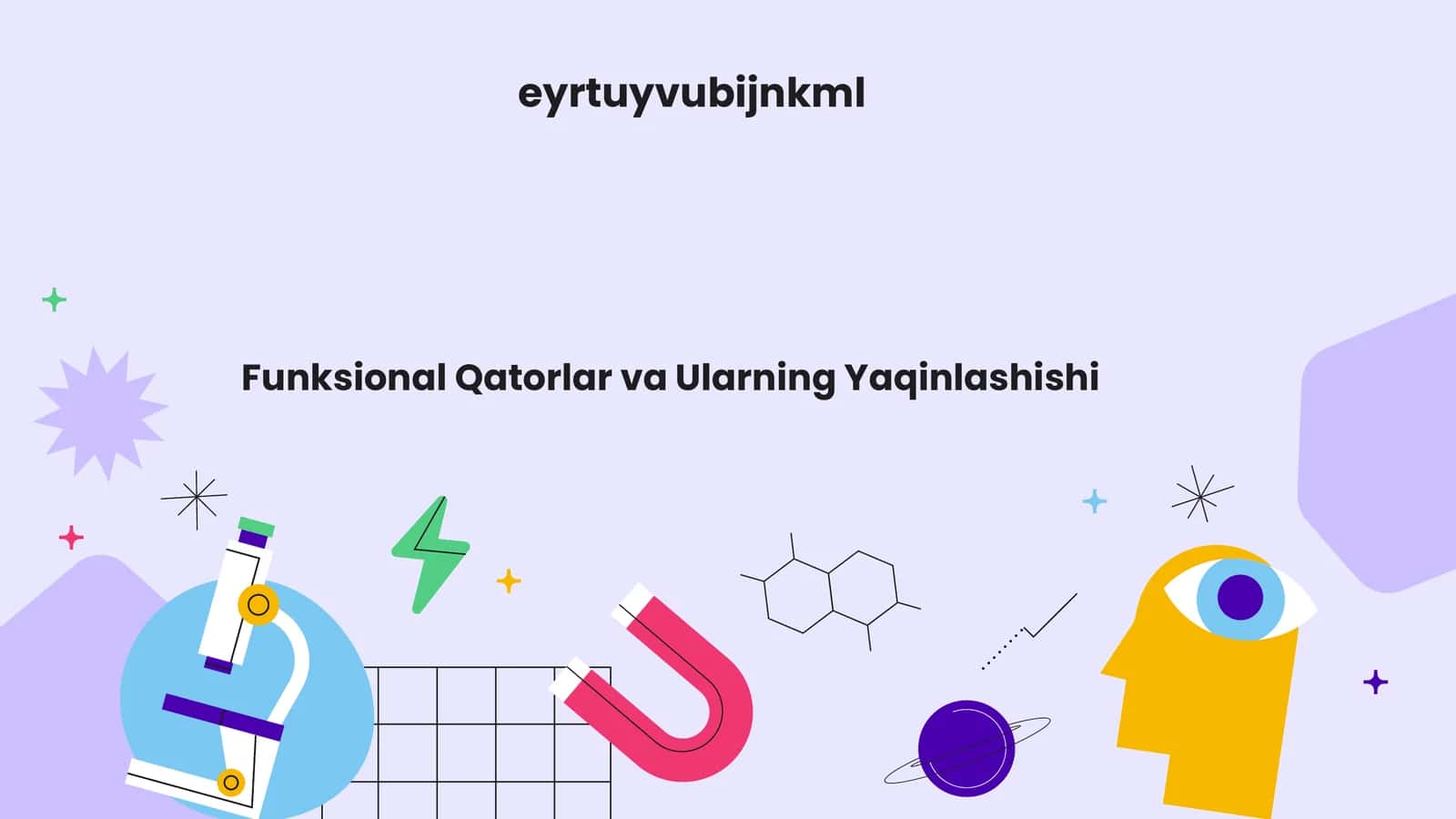 Funksional Qatorlar va Ularning Yaqinlashishi 1
